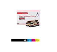 TONERMEDIA - x5 Toners HP CE310A 126A (x2) + CE311