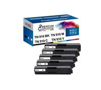 - x5 Toners - TN-910BK (Noir (x2) + Cyan + Magenta + Jaune) - Compatible pour Brother HL-L9310CDW L9310CDWT L9310