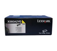 X560A2YG LEXMARK X560 CARTOUCHE DE TONER JAUNE