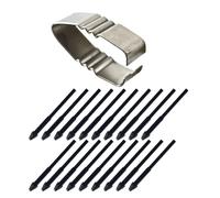 X5Pro Cartouche de recharge pour stylo Pointe lisse et haute compatibilité pour tablettes Installation facile Remplacement de la pointe du stylo