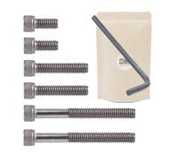 X6 1/4 Inch Screws + Allen Key American Screws: 2 x 1/2 Inch + 2 x 2 Inch Standard Screw Thread Type Kodak 1/2 Inch + 1 Inch + 2 Inch for Photo Accessory ¿ French Brand