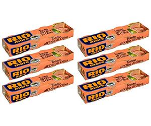 x6 Rio mare Thon à l'huile d'olive 4 x 80 g