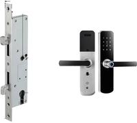 X6 Yrhand Serrure électronique, direction universelle de la poignée, cinq méthodes de déverrouillage, argent 3585 coulissant