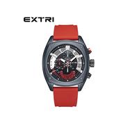 (X6056-G)Extri Best New Mens Watches Top Brand Luxury Quartz Watch Man Premium Waterproof Sport Chronograph