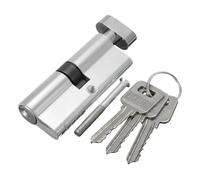 X70 SilverTone cylindre matériel intérieur en aluminium sécurité à domicile serrure de porte en aluminium serrure intérieure sécurité sécurisée