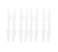 X8 SE Hélices Pliantes à dégagement Rapide Lames PC renforcées for systèmes de Propulsion de Drone X8 SE 2020/2022 V2 Ventilateurs de Remplacement 4 pièces/8 pièces(White Props 8pcs)