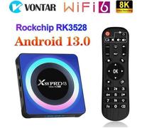 X88 Pro Android TV Box ,Boitier iptv 4Go+32Go ,Android 13, RK3528 ,5G Wifi 8K HD Wifi6 Dcodeur Lecteur multimédia Youtube Neflix