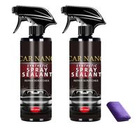 X9 Car Nano Synthetic Spray Sealant - Advanced Ceramic Coating Protection & Polish Wax, Quick Effect Coating Agent for Cars, Provides High Gloss, Long-Lasting Paint Protection (2PCS)