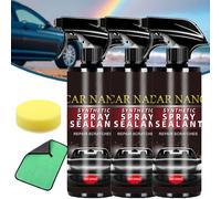 X9 Car Nano Synthetic Spray Sealant, Cars Scratch Remover Wax Polish, Quick Effect Coating Agent for Cars, Long-Lasting Shine (3pcs)
