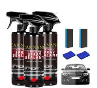 X9 Car Nano Synthetic Spray Sealant, Quick Effect Coating Agent, Car Scratch Wax Polish Cleaner Spray Waterless Wash for All Car Surfaces, Long-Lasting Shine (3)
