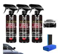 X9 Nano Synthetic Spray Sealant, X9 Car Nano Synthetic Spray Sealants, 2025 New Car Coating Agent, Waterless Cleaner for Shine & Protection Paint Sealant, Surface Protection Wax (3PCS)