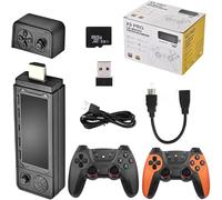 X9 Ultra Retro Game Stick 4K, nouveau bâton de jeu rétro X9 Pro 4K, manette blanche, console de jeu rétro sans fil, X9 Ultra Stick, console de jeu rétro Plug and Play X9 (256 G, 60 000 + jeux)