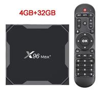 X96 Max Plus Smart TV BOX Android 9.0 Amlogic S905X3 Quad Core DDR4 4GB 32GB 2.4G 5GHz Wifi BT 1000M 4K Google Player X96Max