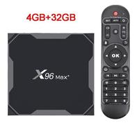 X96 Max Plus Smart TV BOX Android 9.0 Amlogic S905X3 Quad Core DDR4 4GB 32GB 2.4G / 5GHz Wifi BT 1000M 4K Google Player X96Max