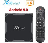 X96 MAX Plus Smart TV Box BOX MULTIMEDIA Android 9.0 Amlogic S905X3 Quad Core Wifi 4K TVBOX X96Max Plus Set top box 2GB 16GB