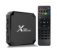 X96 Mini 2GB/16GB Android TV Box, Technologie HDR 10+/4K HD, Utilisant Le Chipset Quad-Core Amlogic X905W2 RéCemment Mis à Niveau, WiFi Double Bande 2.4G/5G, Périphérique d'accès à l'interface HDMI