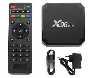 X96 Mini Android TV Box Android 9.0 TV Box Amlogic S905W Quad-Core 2 Go + 16 Go 4K HD WIFI Media Player AH37
