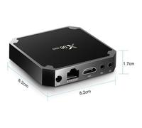 X96 Mini Smart TV Box Android 7.1.2 Amlogic S905W Quad Core H.265 VP9 HDR10 Mini PC 1Go+8Go DLNA WiFi LAN HD Noir
