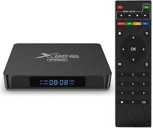 X96 Q Pro décodeur Multimédia de Diffusion en continu 2Go/16Go Lecteur x96.Mini Smart TV Box WiFi, avec Allwinner H313, TV Box Android 10.0 Prend en Charge 4K HD, H256.