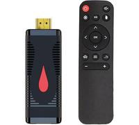 X96 S400 Android 10.0 Smart TV Stick Allwinner H313 1 GB/8 GB 2,4 G/5 G Dual Band WiFi Support 4K Norme européenne (100-240 V)