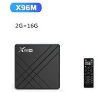 X96M Smart TV Box Android 9.0 2Go RAM / 16Go ROM 2.4G WiFi 6K HD Lecteur multimédia G