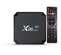 X96mini 5G boitier Android TV - Smart TV Box Android 4K Lecteur Multimedia X96 Mini 5G 2GB/16GB boitier TV Streamers smarters Pro