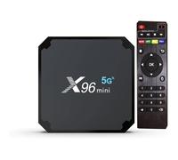 X96mini 5G boitier Android TV - Smart TV Box Android 4K Lecteur Multimedia X96 Mini 5G 2GB/16GB boitier TV Streamers smarters Pro
