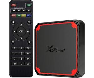 X96mini Plus boitier iptv Android: Boitier TV 4K 2 Go/16 Go Android TV Box Android 9.0 Double Wi-FI 2,4 G et 5 G Amlogic S905W4 Quad Core Puce Lecteur multimédia