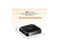 Excelvan X96mini S905W Smart TV BOX Android 7.1.2 Quad Core 1+8GB WIFI 4K EU Noir G