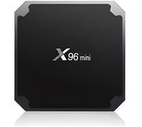 X96mini Smart TV BOX 2Go + 16Go Android 7.1.2 Amlogic S905W Quad Core 1080P 4K H.265/H.264 HDTV HDR Multimédia WiFi Noir