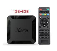 X96Q 2GB 16GB Android 10.0 TV Box Allwinner H313 Quad Core 4K 2.4G Wifi Google Player Youtube X96 1GB 8GB décodeur - Type 1GB8GB