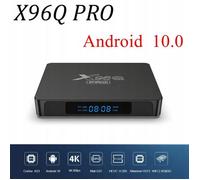 X96Q PRO Android TV Box Android 10.0 TV Boîte Amlogic S905W Quad-Core 2 Go + 16 Go 4K HD WIFI smart Media Player