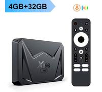 X96Q PRO PLUS TV BOX Smart Android 14 4G 64/32G Allwinner H728 Quad Core 8K 24fps 1000M Ethernet Wifi 6 lecteur multimédia décodeur Top BoX - Type 4G 32G