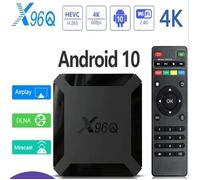 X96Q Smart TV Box Android 10 2+16 Go 4K H313 G31 Wi-Fi 2,4 GHz Ethernet HDMI