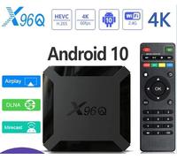 X96Q Smart TV Box Android 10 2+16 Go 4K H313 G31 Wi-Fi 2,4 GHz Ethernet HDMI - LPNOVE