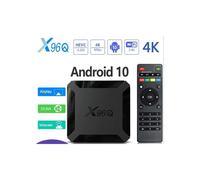 X96Q Smart TV BOX wifi 4k 2g + 16gb multimédia TV box Android 10