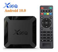 X96Q TV Box Android 10.0 boitier Tv H616- 2G+16G /4K HD Multimedia WiFi 2.4G , Lecteur multimedia Boite TV -b21