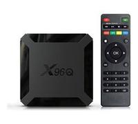 X96Q TV Box Android 10.0 TV décodeur prend en charge le lecteur multimédia 4K 3D 1Go+8Go