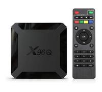 X96Q TV Box Android 100 H265 Lecteur Multimédia Allwinner H313 Quad Core 4K WiFi 24Ghz + 100M LAN Mini Smart TV Box 2G RAM 16G R