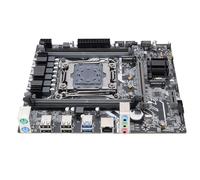 X99 Computer Motherboard, 4 Canaux DDR4 128GB M.2 NVME Gaming MANED Board pour LGA 2011-3, PCI Express 16X, SATA3.0 2.0, Support RJ45 Prend en Charge NGFF et NVME