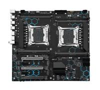 X99 Double CPU Carte mère 2011-3 processeur de Soutien NVME M.2 Slot 8 DDR4 256G USB3.0 MD8