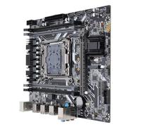 X99 Gaming Motherboard, LGA 2011-3 Micro ATX PC Motherboard, DDR4 128 Go M.2 NVME, NGFF SATA 3.0 6 Go/S PCI E