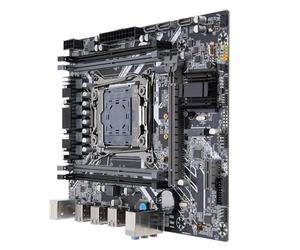 X99 Gaming Motherboard, LGA 2011-3 Micro ATX PC Motherboard, DDR4 128 Go M.2 NVME, NGFF SATA 3.0 6 Go/S PCI E
