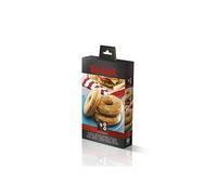 [XA801612] TEFAL Coffret Snack Collection - 2 plaques bagels + 1 livre de rec...