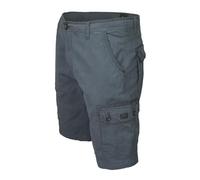 Xact Bermuda Cargo Homme Coton Twill, Short Multipoches Coupe Régulière, Entrejambe 28 cm, Décontracté Été Loisirs Voyage Quotidien (Navy) 30