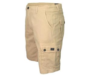 Xact Bermuda Cargo Homme Coton Twill, Short Multipoches Coupe Régulière, Entrejambe 28 cm, Décontracté Été Loisirs Voyage Quotidien