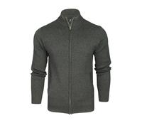 Xact Cardigan Pull Zippé mélange de Coton pour Hommes
