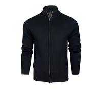 Xact Cardigan Pull Zippé mélange de Coton pour Hommes (Navy) XXL