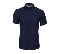 Xact Chemise Oxford à manches courtes pour homme avec col boutonné