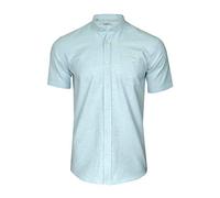 Xact Chemise Oxford à Manches Longues et col Grand-père/à col Mao pour Homme (Riviera) L